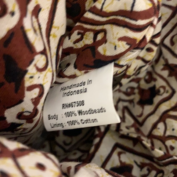 Collection18 handmade beaded bag - Picture 4 of 4